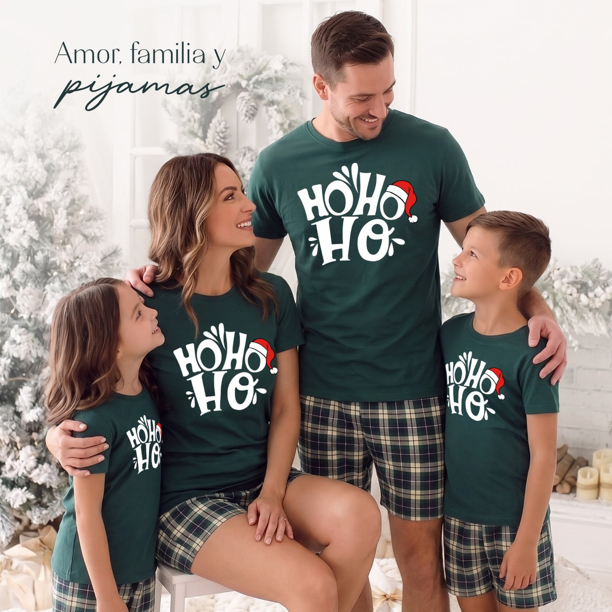 🎄 DUENDE| Pijama Familiar Navideña ii