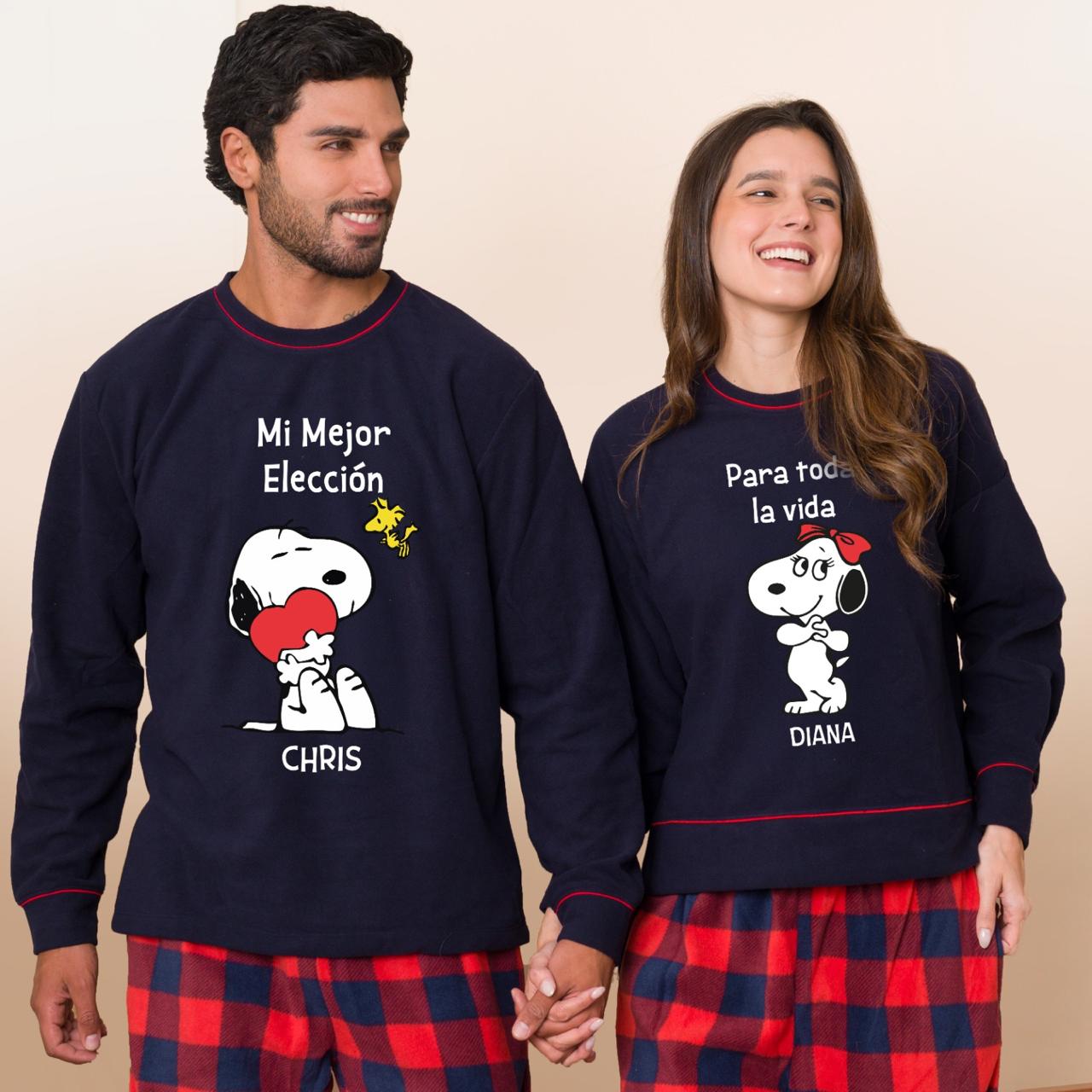 Pijamas Pasión para pareja