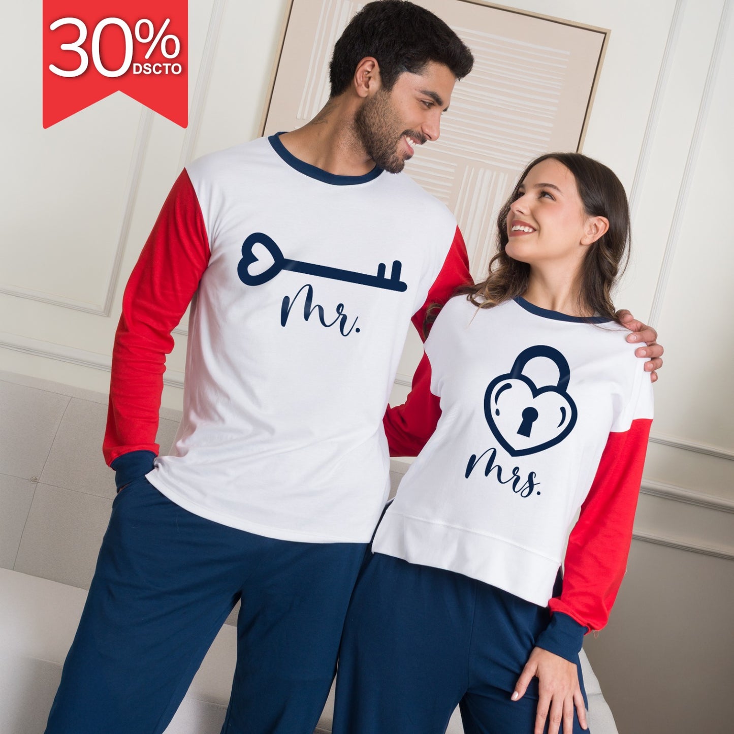 Pijama Tricolor