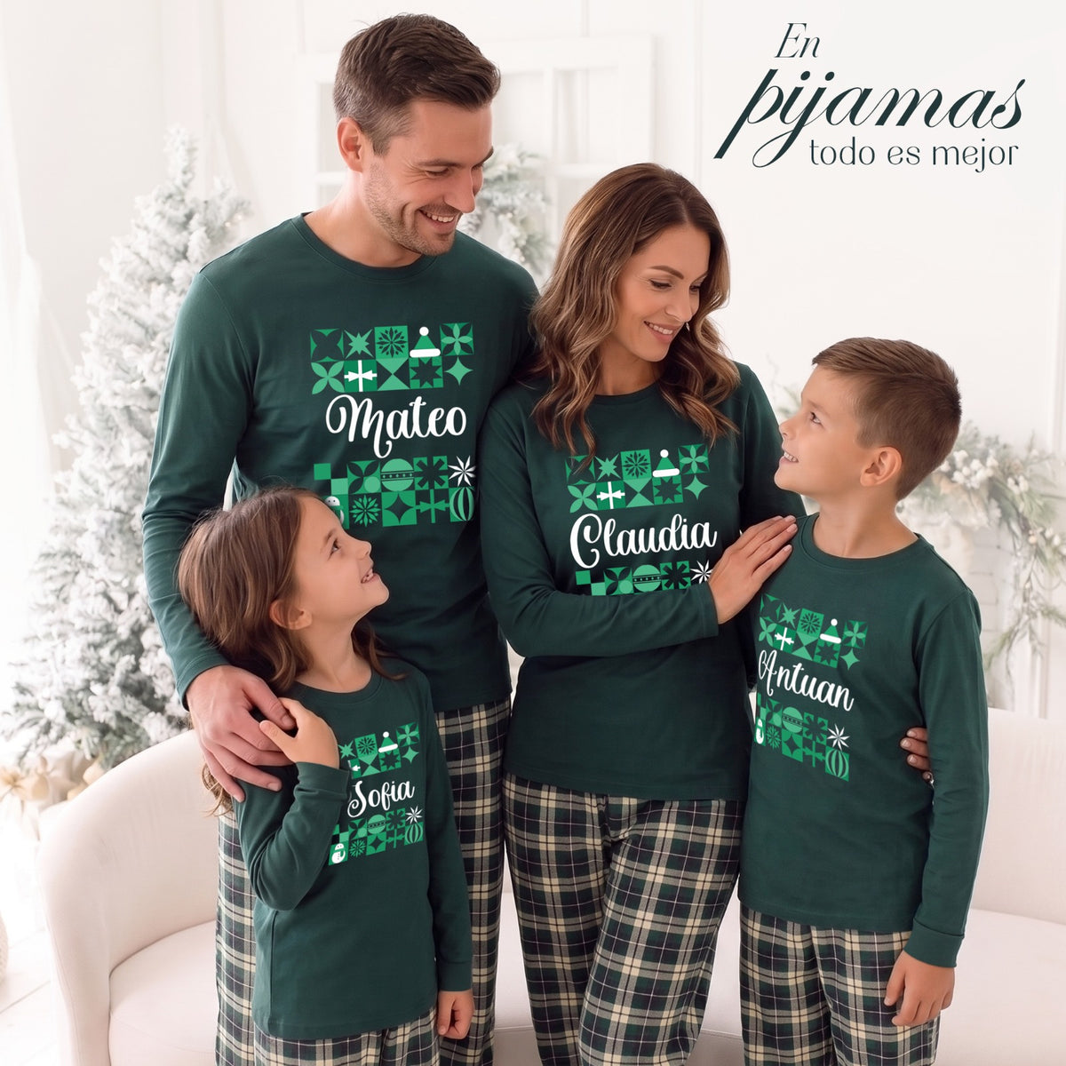 🎄 BELEN| Pijama Familiar Navideña ii