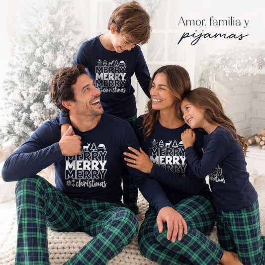 🎄 CAMPANA | Pijama Familiar Navideña