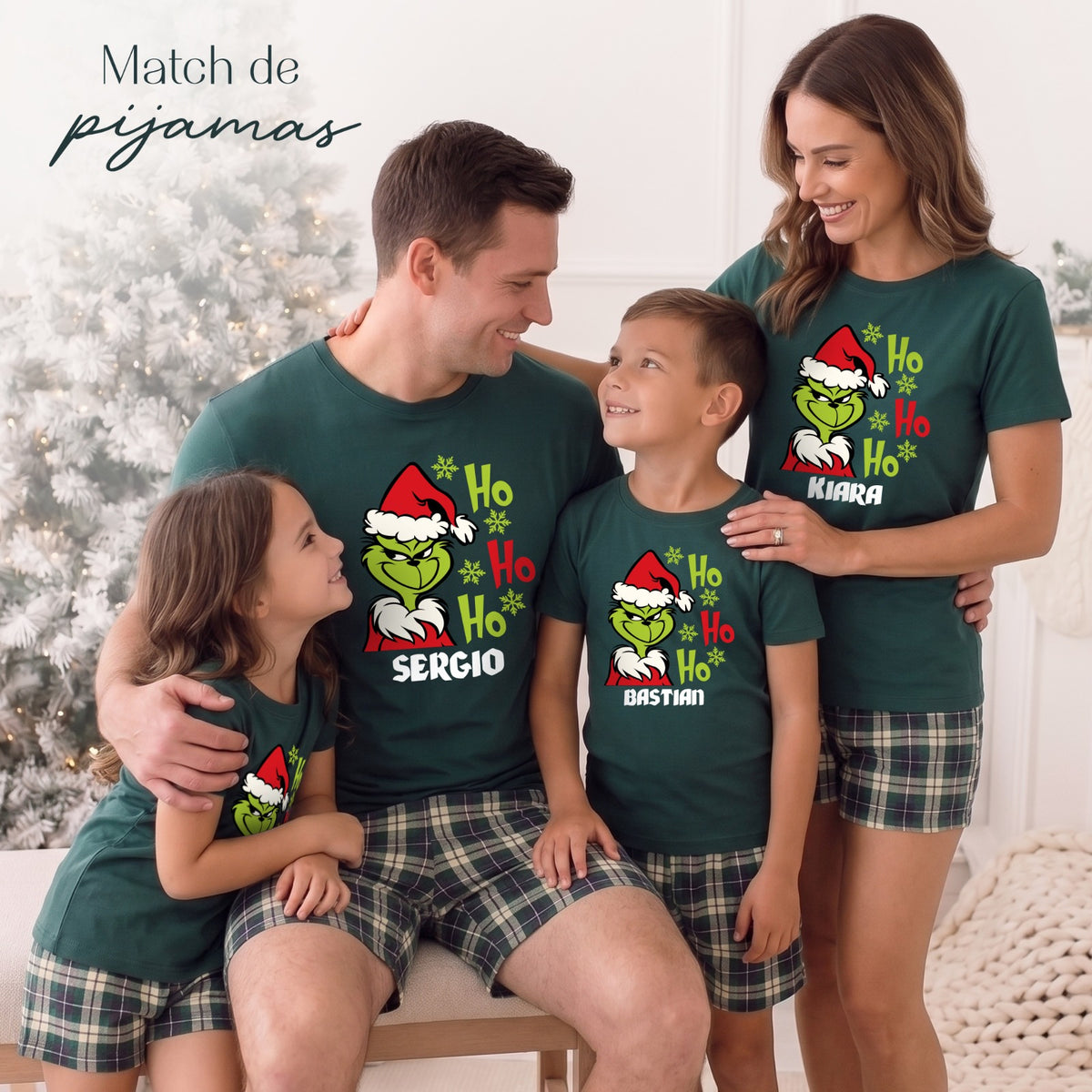 🎄 DUENDE| Pijama Familiar Navideña ii