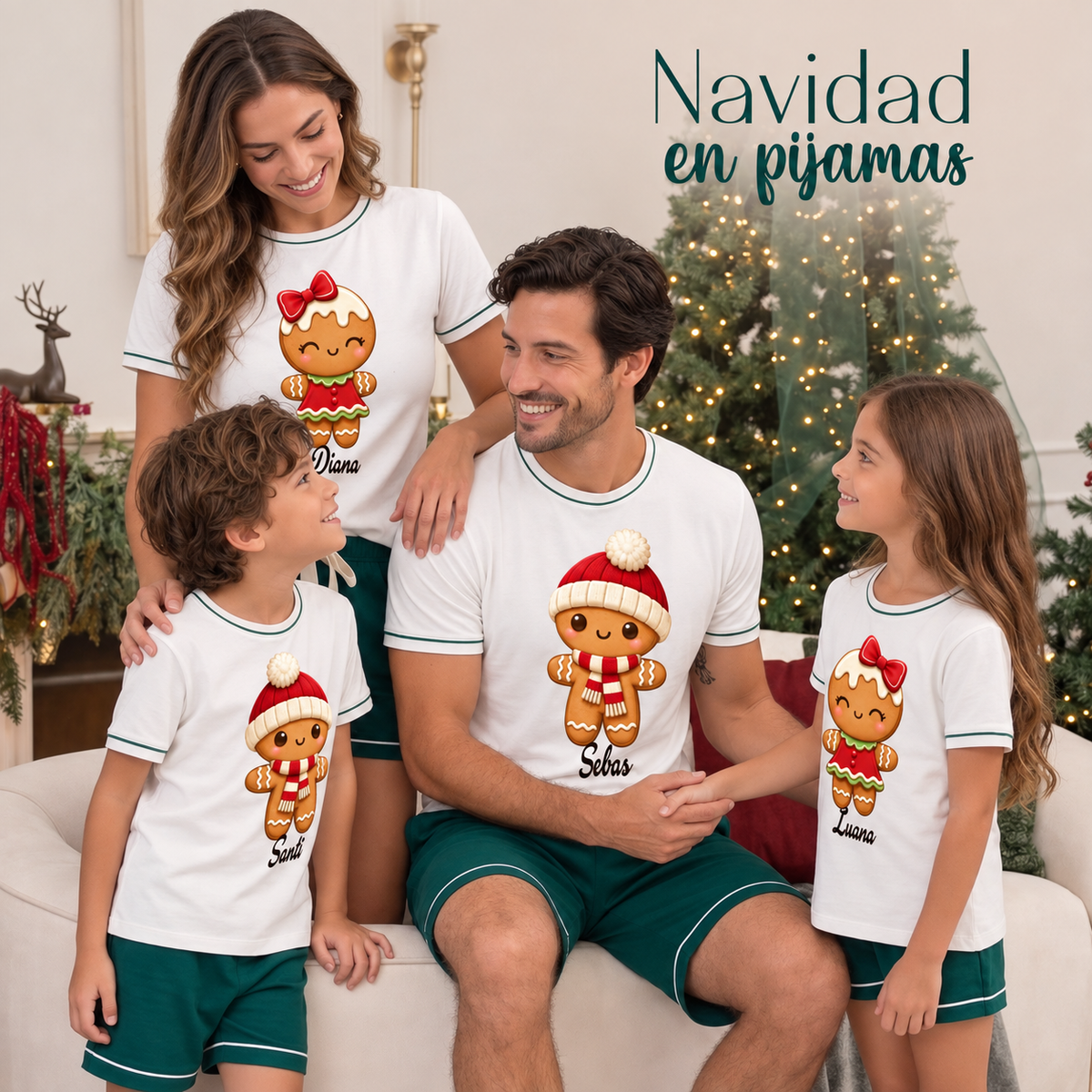 🎄 PINO | Pijama Familiar Navideña ii