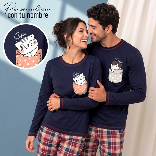 Pijama de pareja galleta