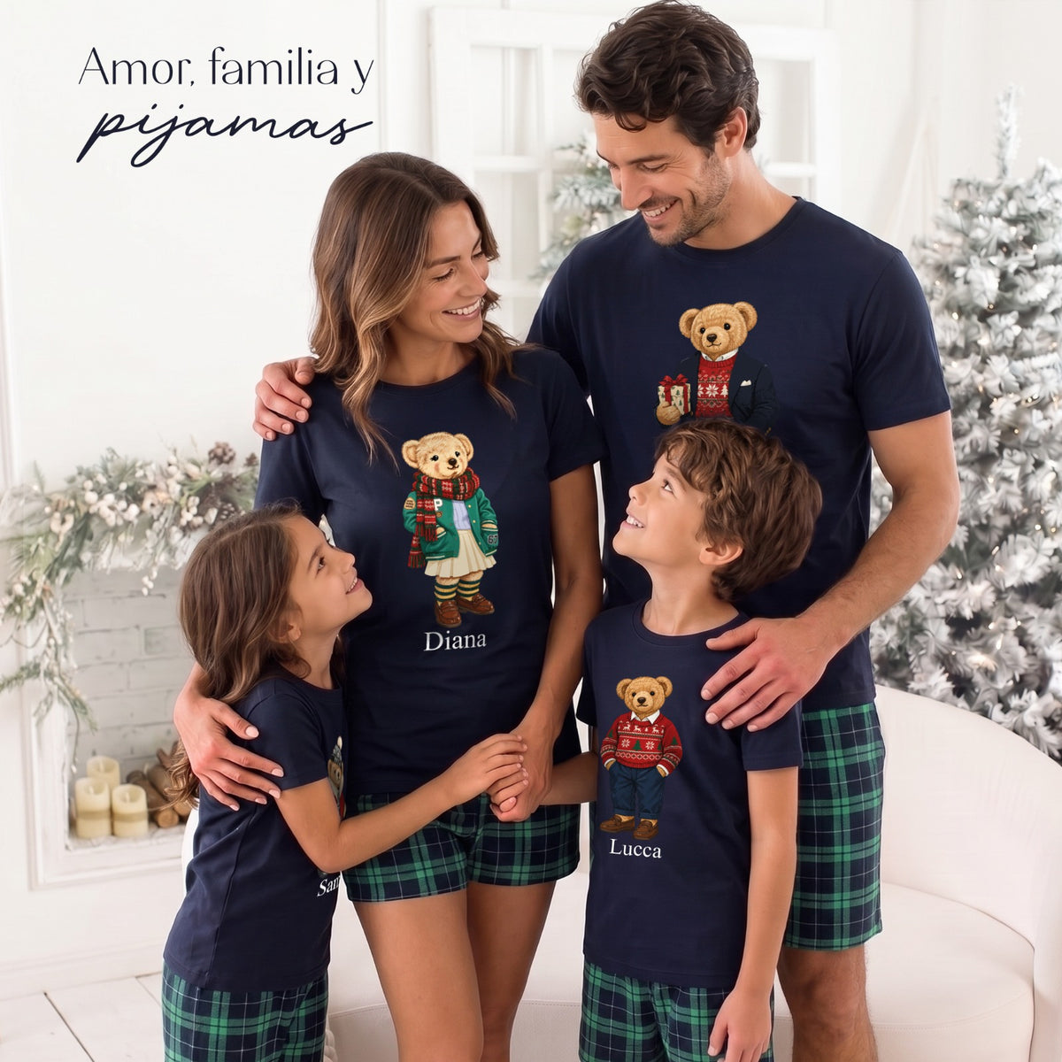 🎄 LUMI | Pijama Familiar Navideña