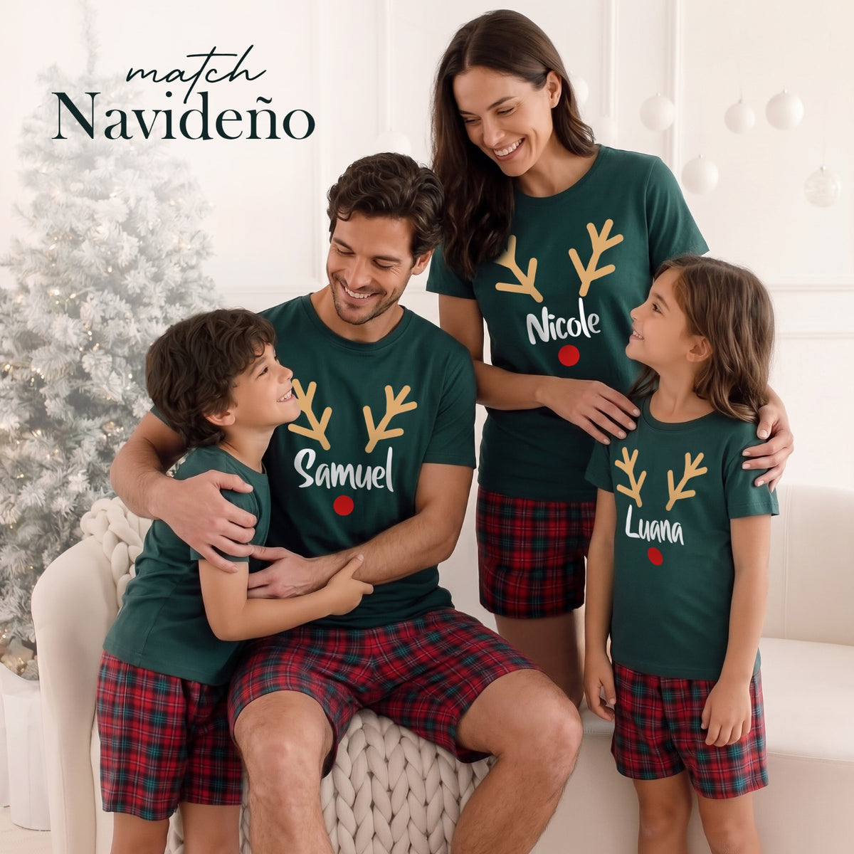 🎄 NOCHEBUENA | Pijama Familiar Navideña