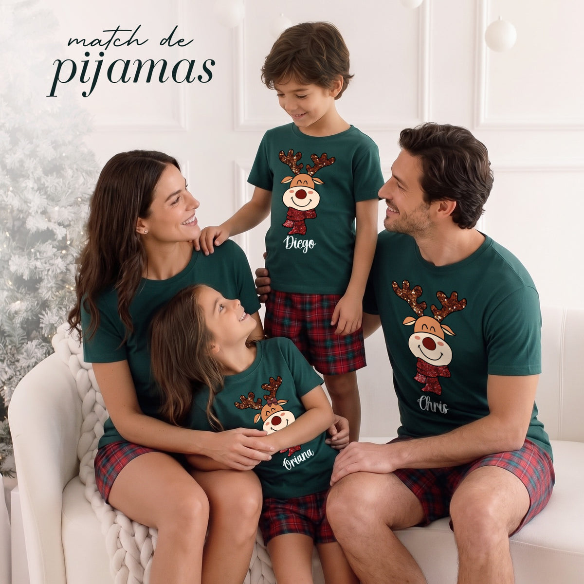🎄 NOCHEBUENA | Pijama Familiar Navideña