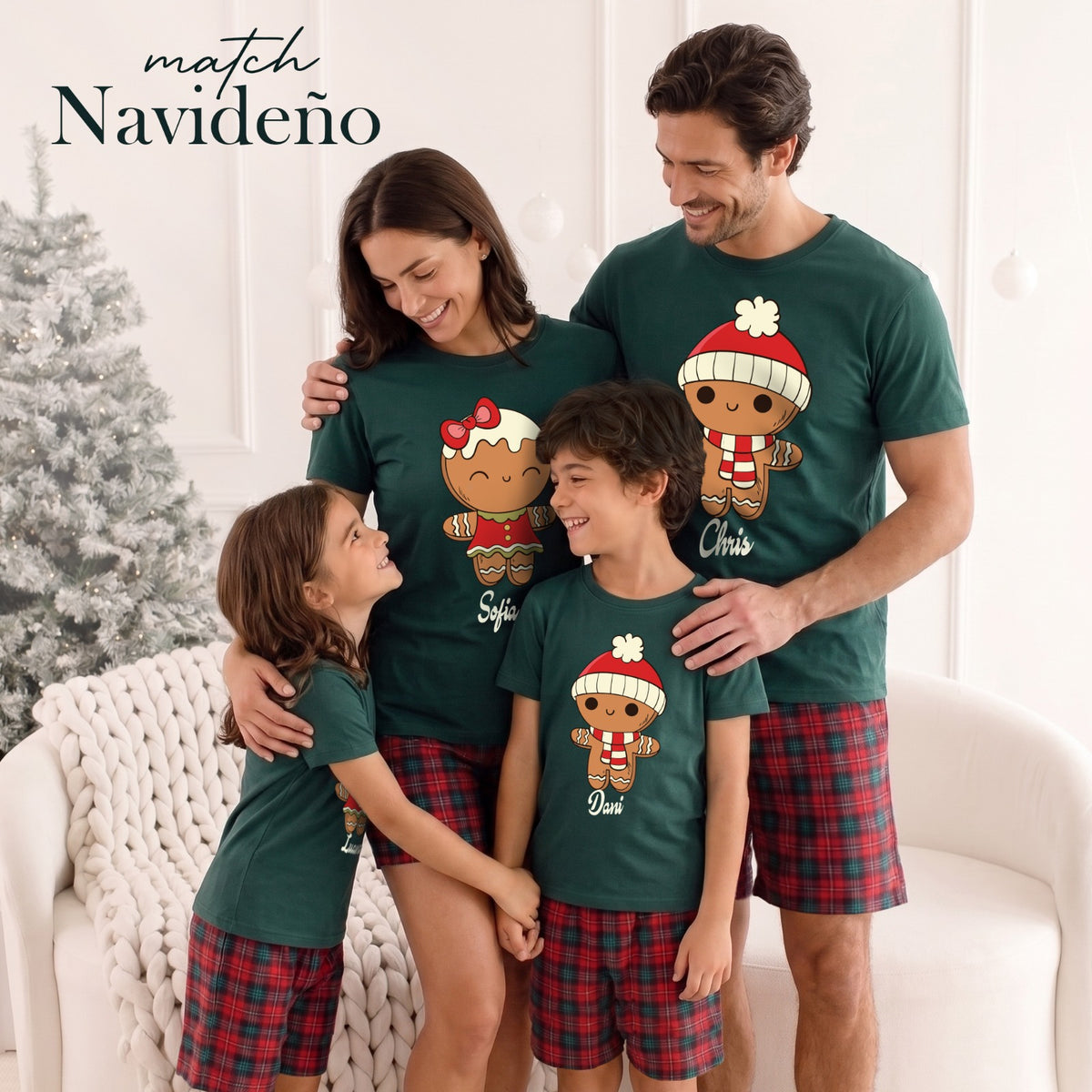 🎄 NOCHEBUENA | Pijama Familiar Navideña