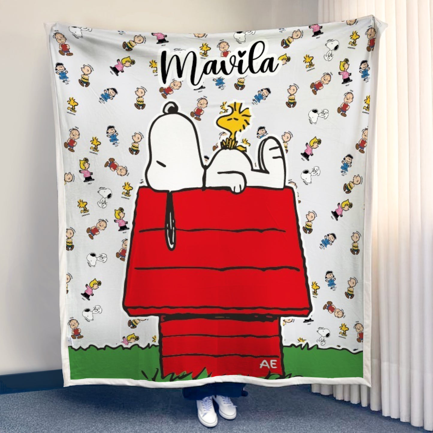 Manta de snoopy