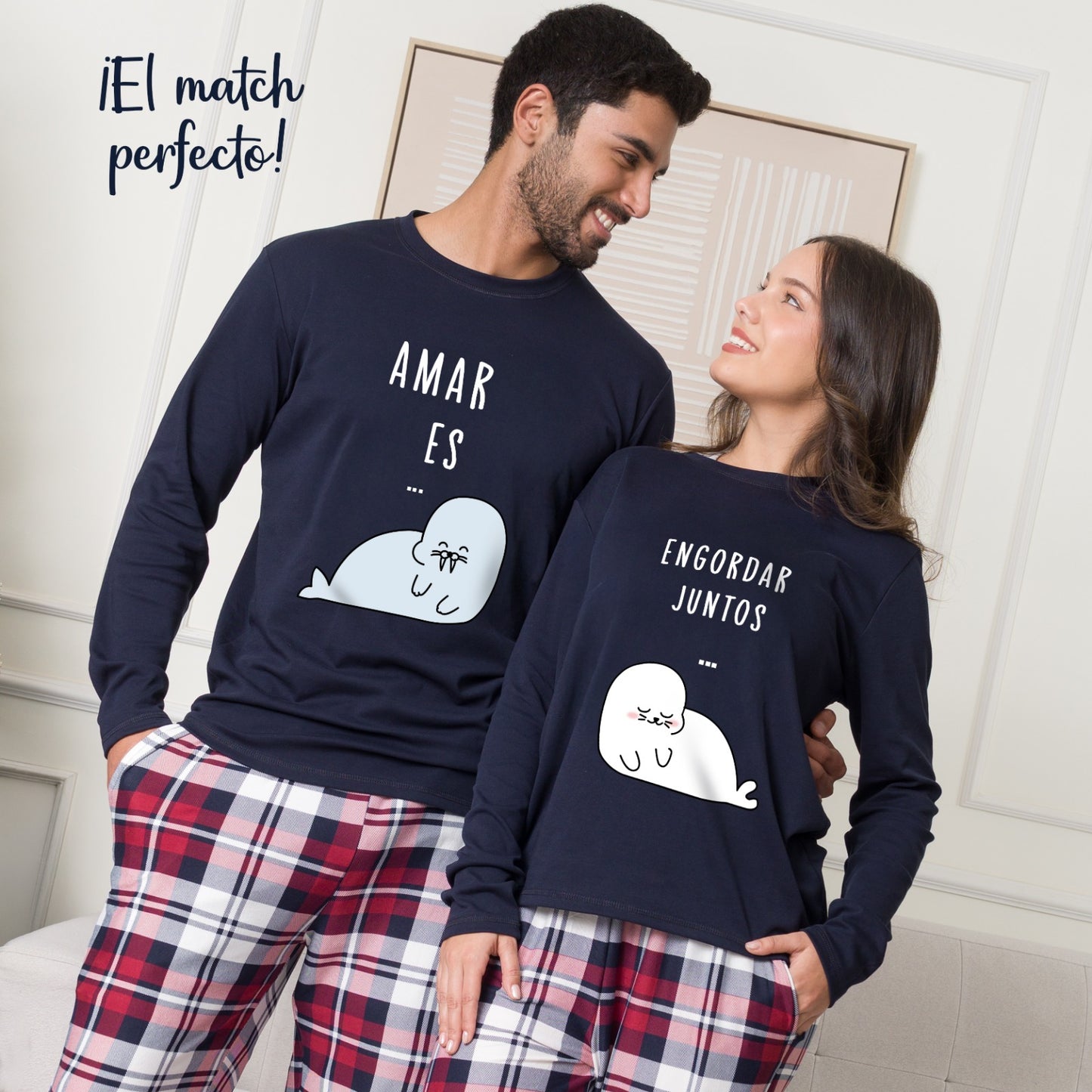 Pijama de pareja Santa