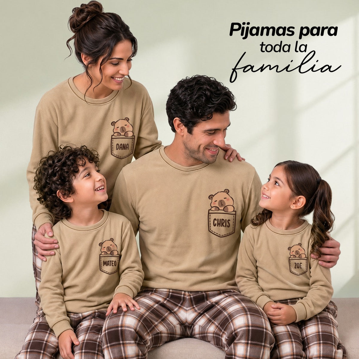 Pijama Cinnamon Micropolar Familiar