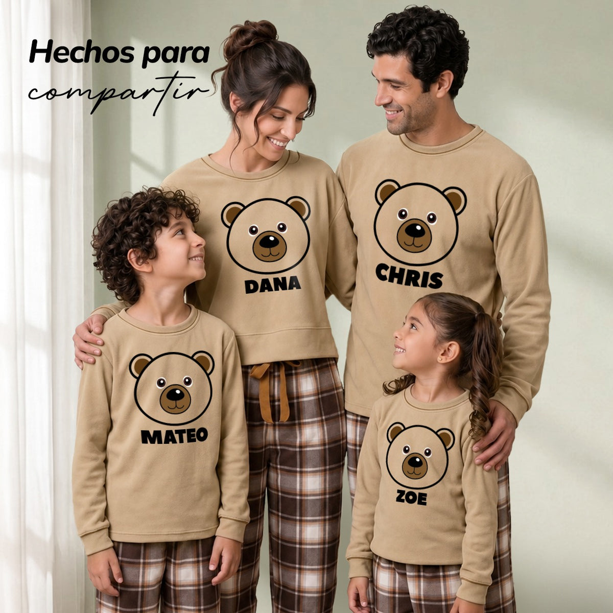 Pijama Cinnamon Micropolar Familiar