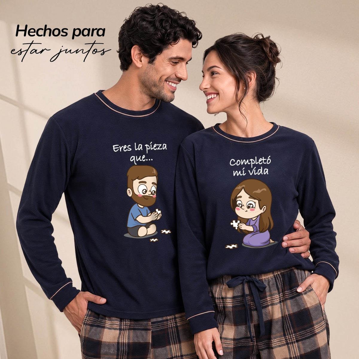 Pijama Duna Micropolar para Pareja