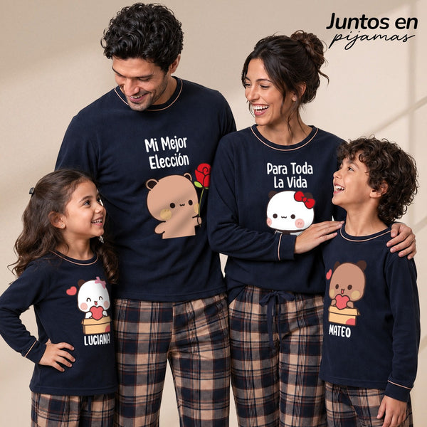 Pijama Duna Micropolar Familiar