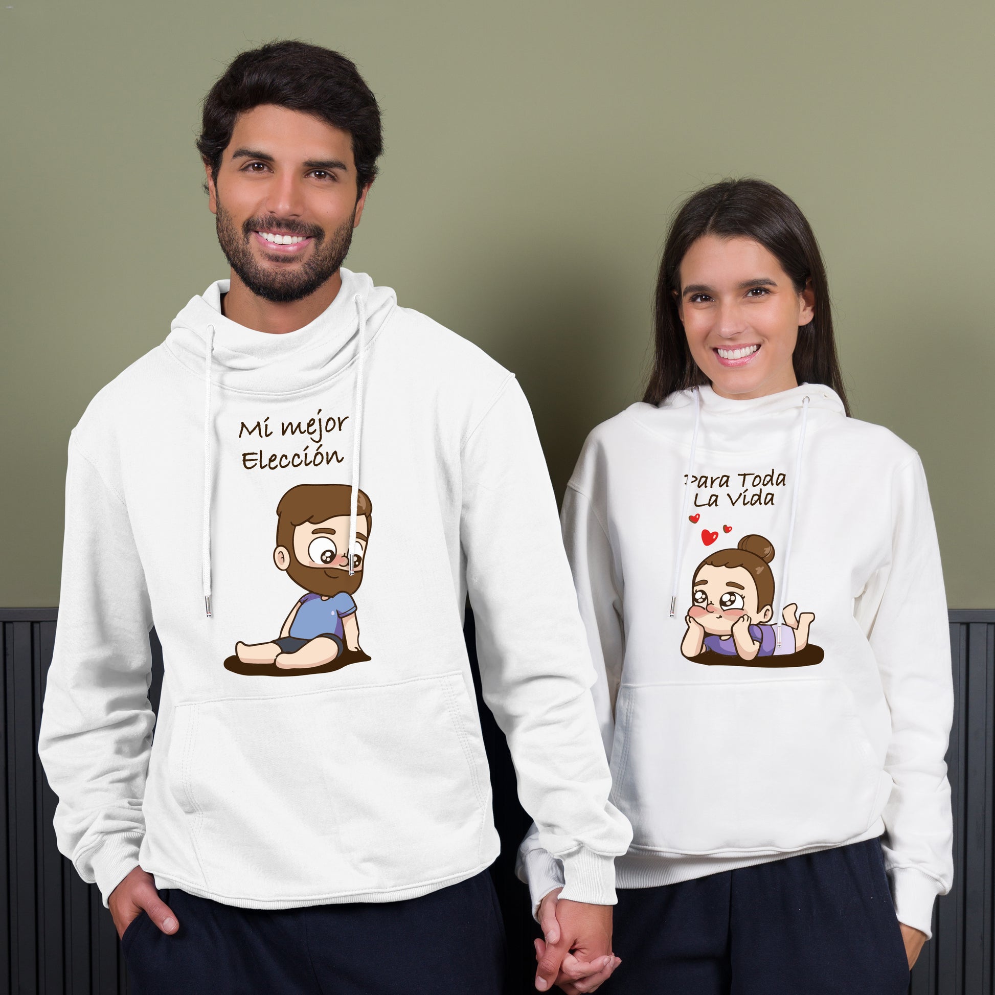 Camiseta Diseños De Sudaderas En Pareja Diseños De Polerones